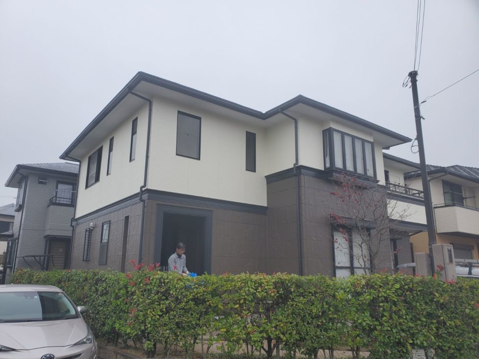 姫路市　飾磨区　外壁塗装　屋根塗装　Ｎ様邸