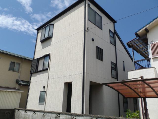 姫路市　築１８年　初めての塗替え　ｻｲﾃﾞｨﾝｸﾞ外壁塗装（遮熱フッ素）スレート瓦屋根塗装（遮熱フッ素）