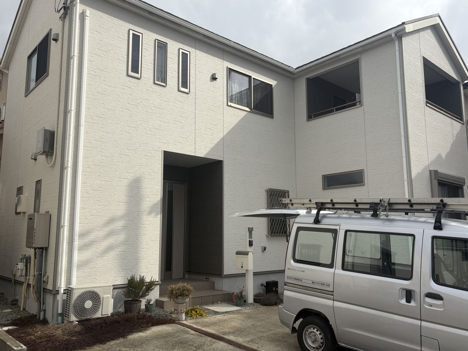 加古川市 築7年 サイディング外壁塗装