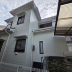高砂市　築３０年　２回目　サイディング外壁塗装　スレート屋根塗装　ベランダ防水
