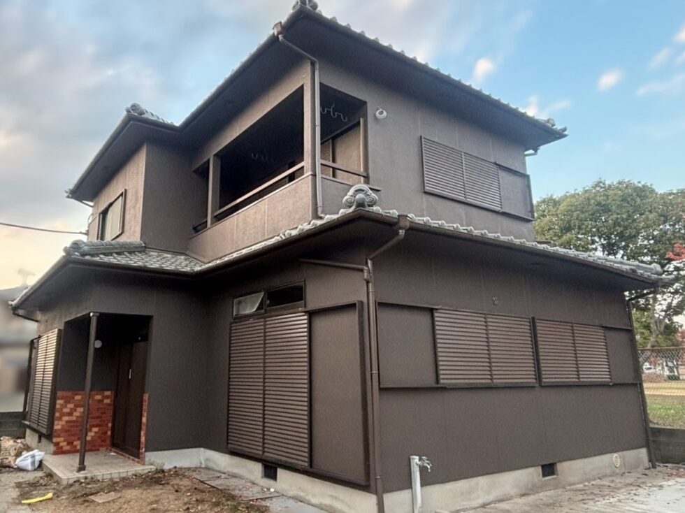 姫路市　モルタル外壁塗装