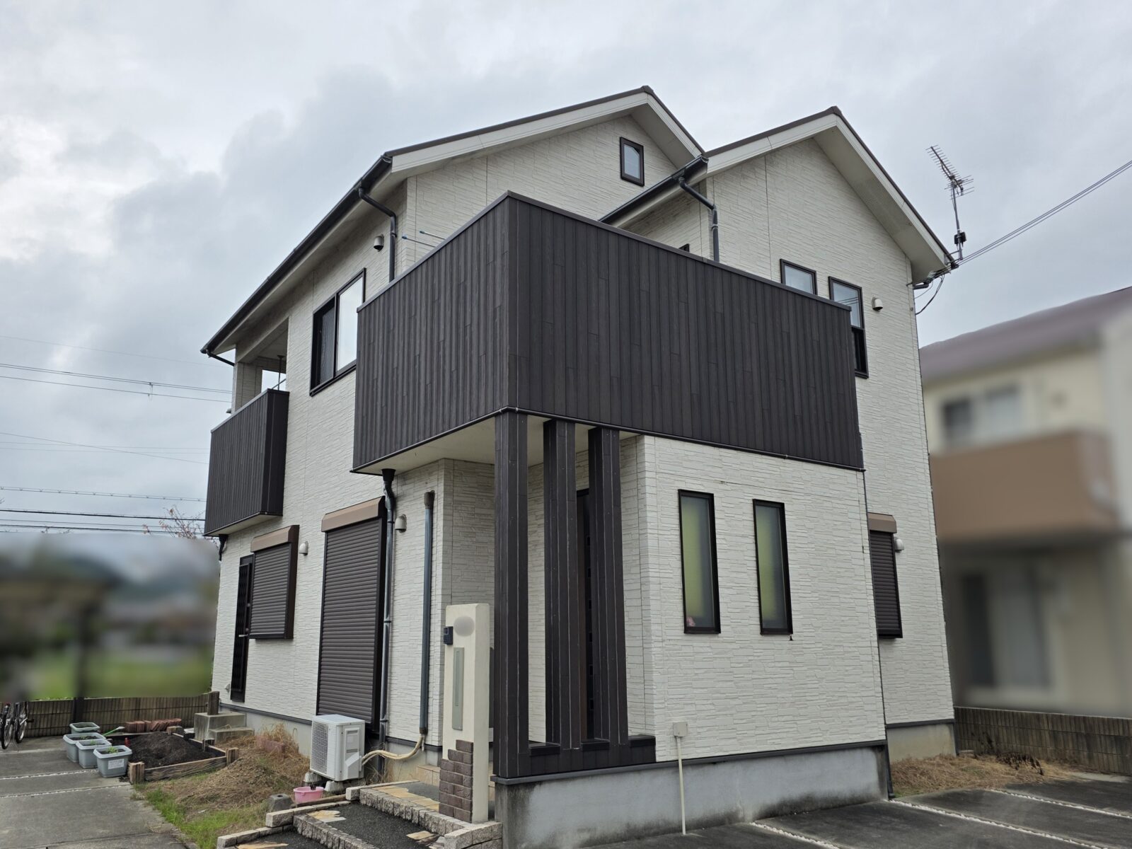 姫路市 サイディング外壁塗装 スレート屋根塗装 ベランダ防水