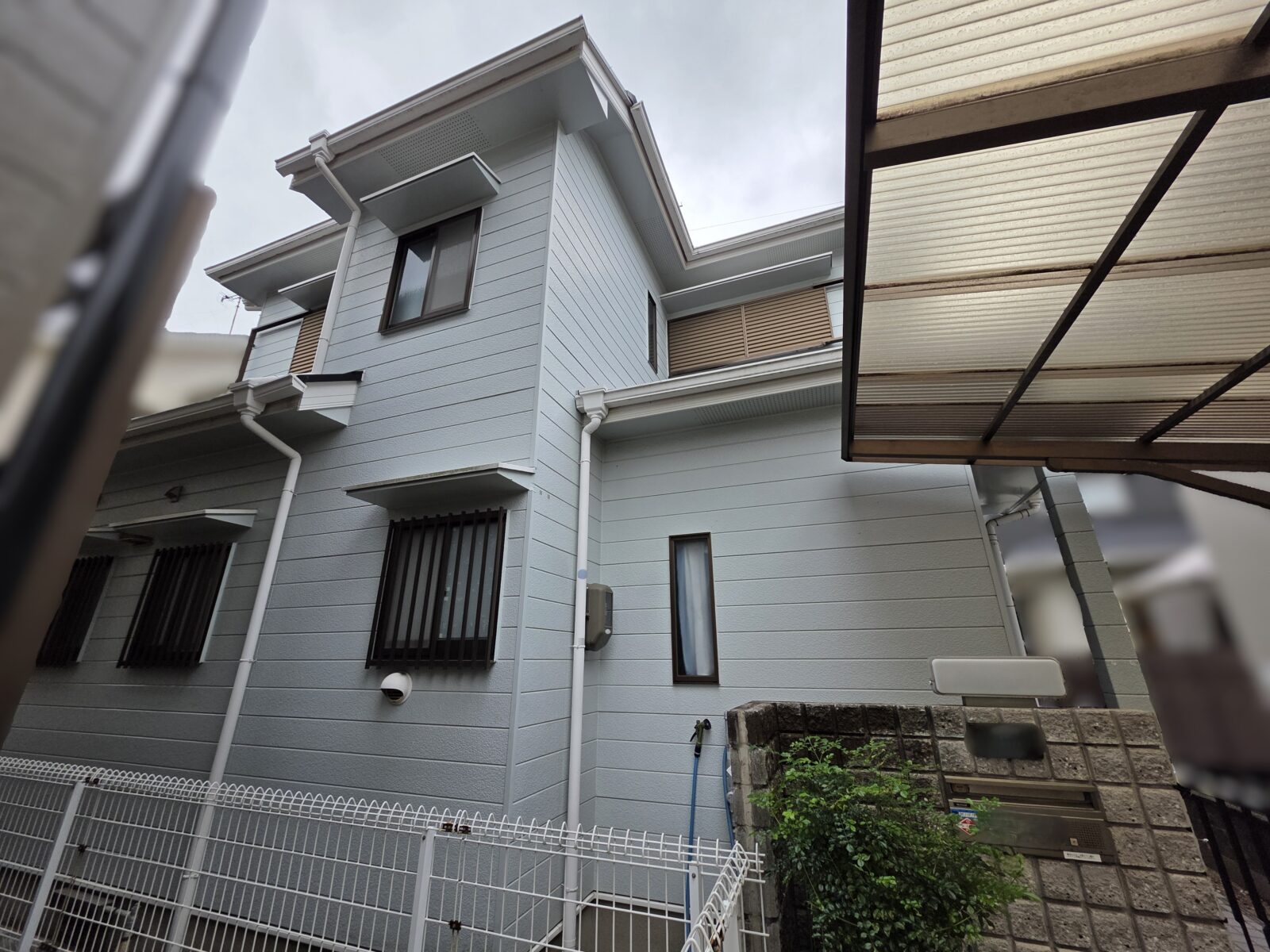 高砂市 築30年 2回目 サイディング外壁塗装 スレート屋根塗装 ベランダ防水