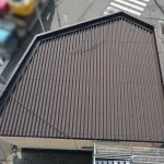 姫路市　金属屋根塗装工事