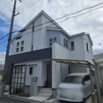 姫路市　サイディング外壁塗装　スレート屋根塗装　ベランダ防水