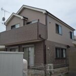 高砂市　築１３年　サイディング外壁塗装　ベランダ防水　デザイン塗装